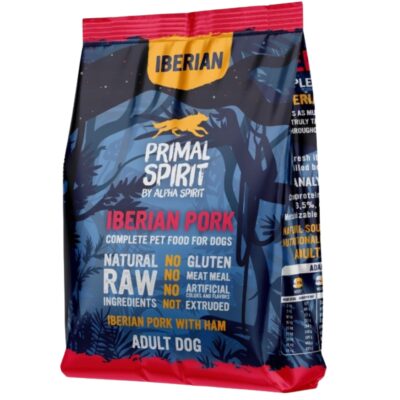 Sucha karma dla psa Primal Spirit Iberian Pork wieprzowina iberyjska 1kg